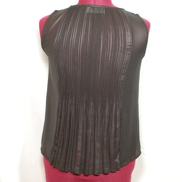 ROSEMUNDE Black Silk Tank - Picture 2 of 7